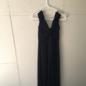 Dark Blue Prom Dress
